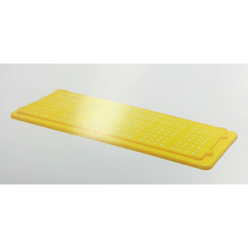 Industrial Stackable Tray Lid Yellow Leading Office Furniture
