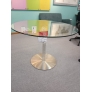Round Glass Table