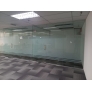 Frameless 12mm Tempered Glass Partition
