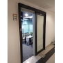 Aluminium Frame w Glass Door 