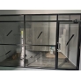Aluminium Frame w Glass Door 