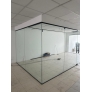 Frameless 12mm Tempered Glass Partition