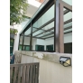 Aluminium Frame w Glass Partition 