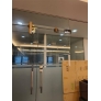 Frameless 12mm Tempered Glass Partition