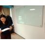 6MM TEMPERED GLASS WHITEBOARD - NON MAGNETIC