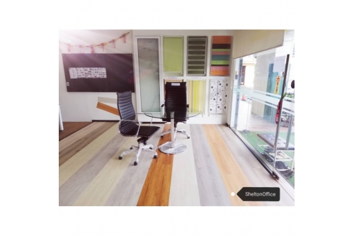 Wood Grain Vinyl Wall Decor Works /(Office,Schoom Kitchen TV Cabinet,Room,Entrance ) 
