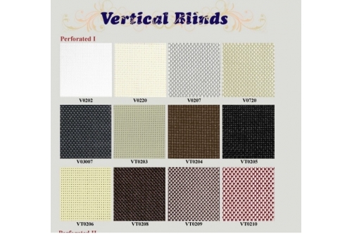 Vertical Blind - Perforated 