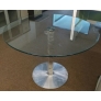 Round Glass Table