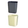 Room Bin Rectangular -Fire Resistance - Grey /Creamy White