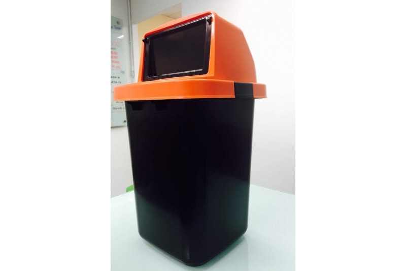 Dustbin 10 Gallon w Flip Cover