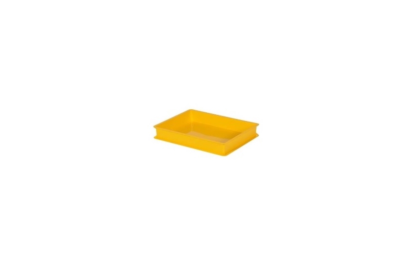 Stackable Food Grade Tray - Yellow