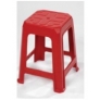 Plastic Stool -Red 