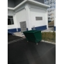 Metal Leach Bin 4-Wheel 1500 Liters 
