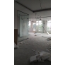 Frameless 12mm Tempered Glass Partition