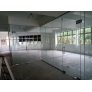 Frameless 12mm Tempered Glass Partition