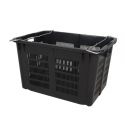 Industrial Stackable Basket - Black 