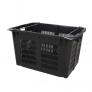Industrial Stackable Basket - Black 