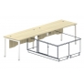 Standard Table (with Wooden Front Panel) - SL55 Series