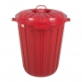 Dustbin 22 Gallon w Cover - Red