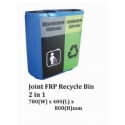 Joint FRP Recycle Bin 2 in 1
