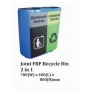Joint FRP Recycle Bin 2 in 1