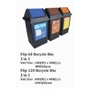 Flip Recycle Bin 3 in 1