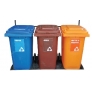 Recycle Mobile Garbage Bin (3 in 1)