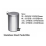 Stainless Steel Pedal Bin