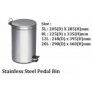 Stainless Steel Pedal Bin