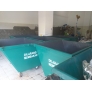 Metal Leach Bin 4-Wheel