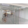Frameless 12mm Tempered Glass Partition