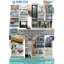 Frameless 12mm Tempered Glass Partition