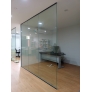 Frameless 12mm Tempered Glass Partition