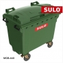 Mobile Garbage Bin 4-Wheel - 660 liters
